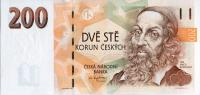 p19d from Czech Republic: 200 Korun from 1998